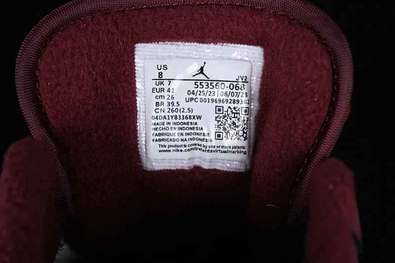 All categories Air Jordan Jordan series basketball shoes Air Jordan 1 Low Air Jordan 1 Low AJ1 Joe 1 retro white and red low-top cultural basketball shoes 553560-068